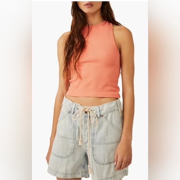 Free People Hayley Racerback Brami Crop Top Set Of 2 - Picture 4 of 7